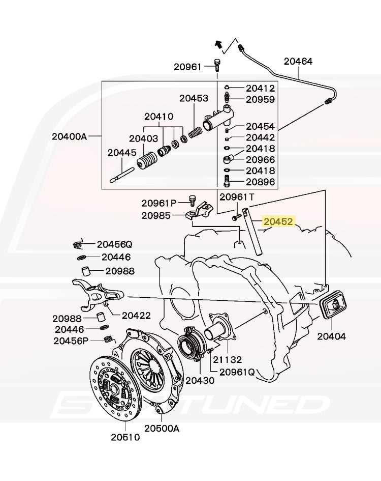 clutch parts diagram