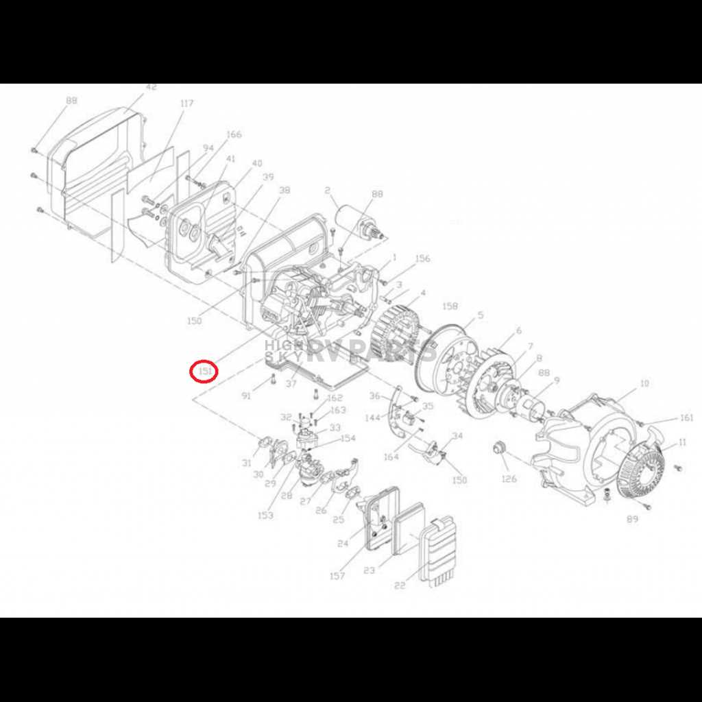 coleman powermate 6250 parts diagram