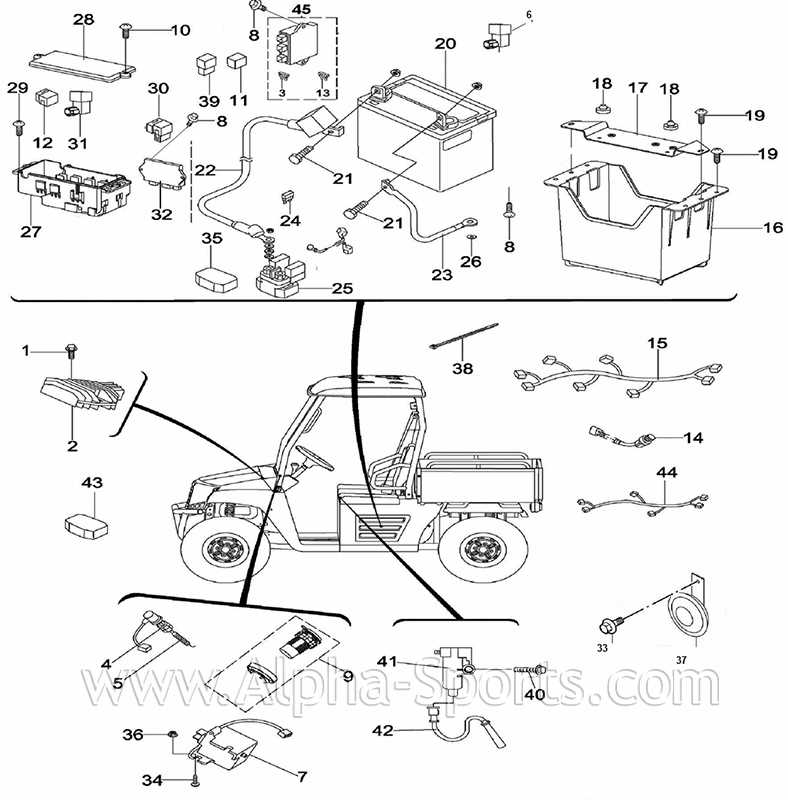 coleman utv 400 parts diagram