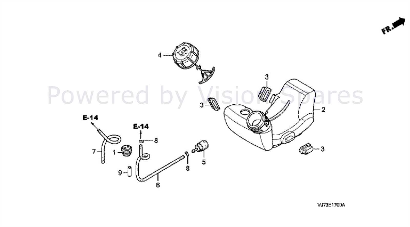 honda gx25 parts diagram