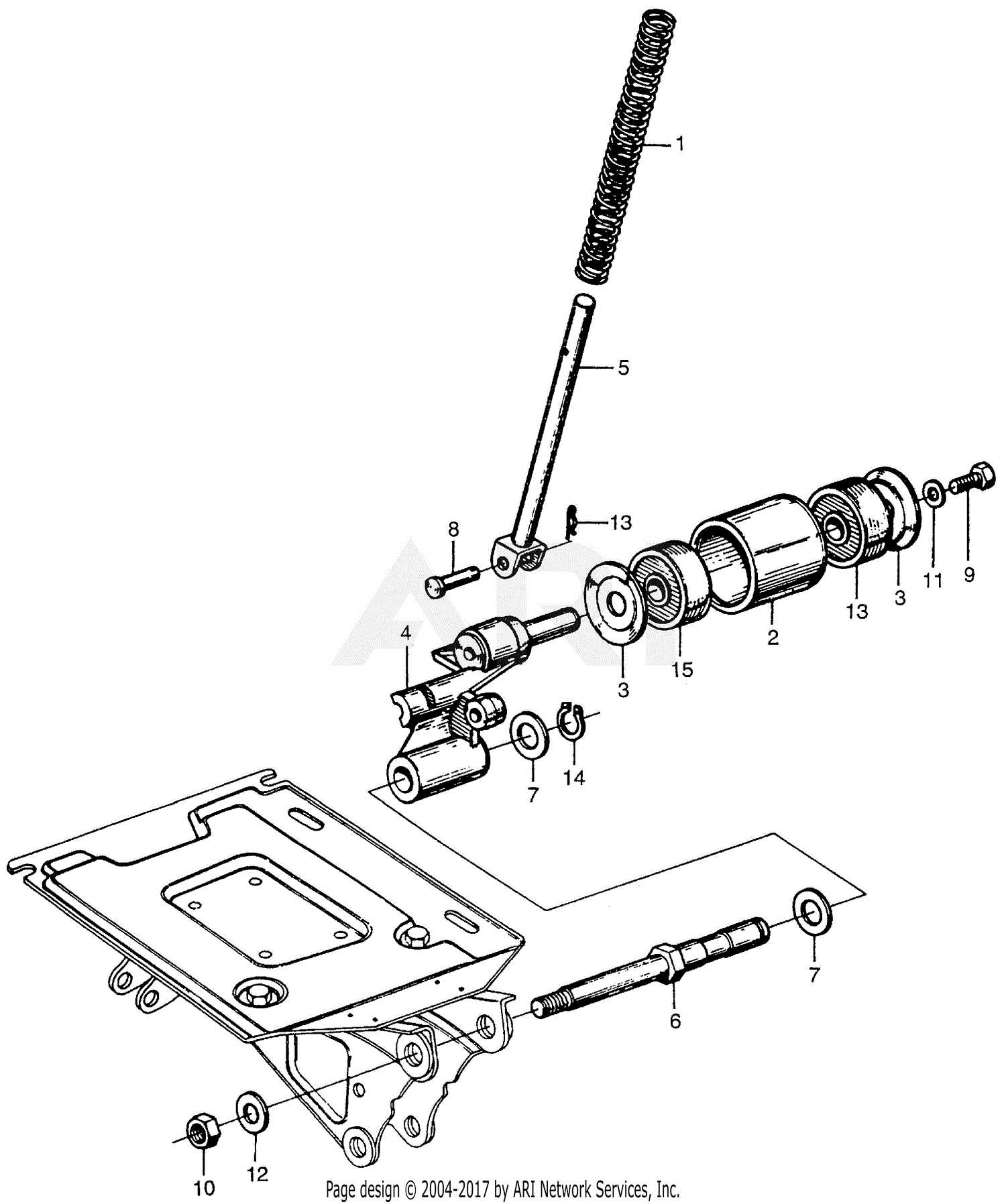 craftsman 3 ton floor jack parts diagram