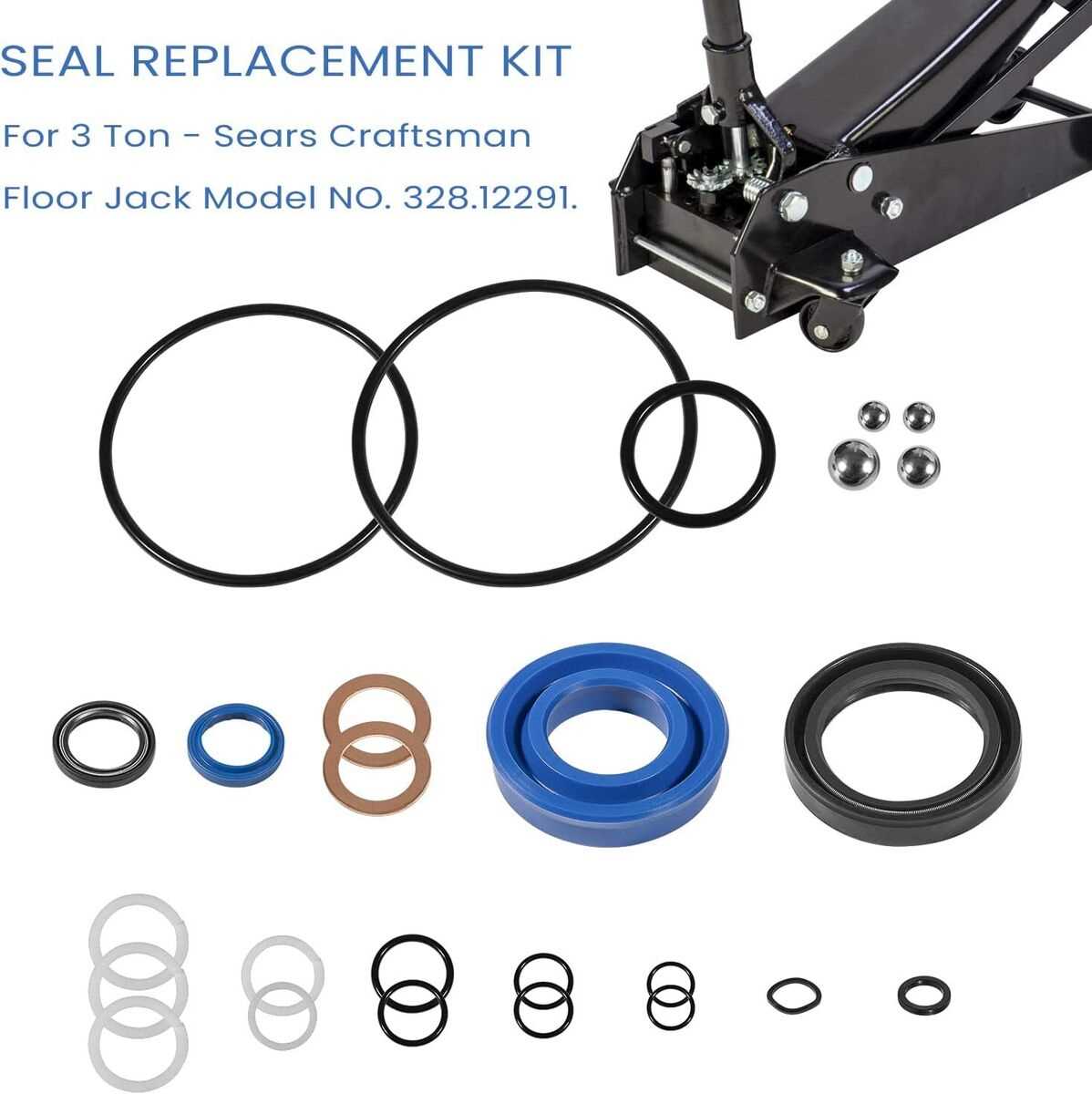 craftsman 3 ton floor jack parts diagram