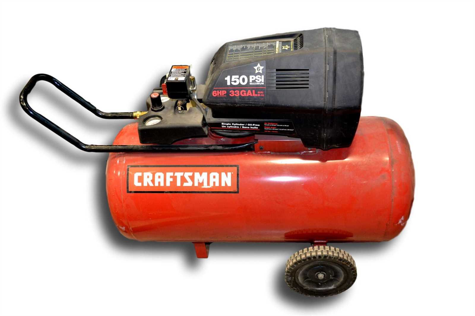 craftsman 33 gallon air compressor parts diagram