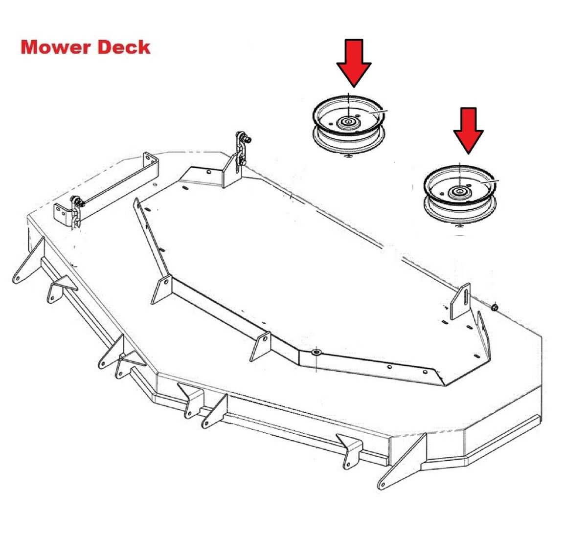 craftsman 42 inch mower deck parts diagram