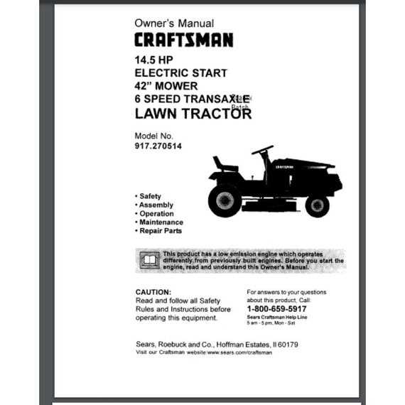 craftsman 42 riding mower parts diagram