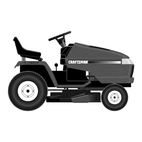 craftsman gt5000 steering parts diagram