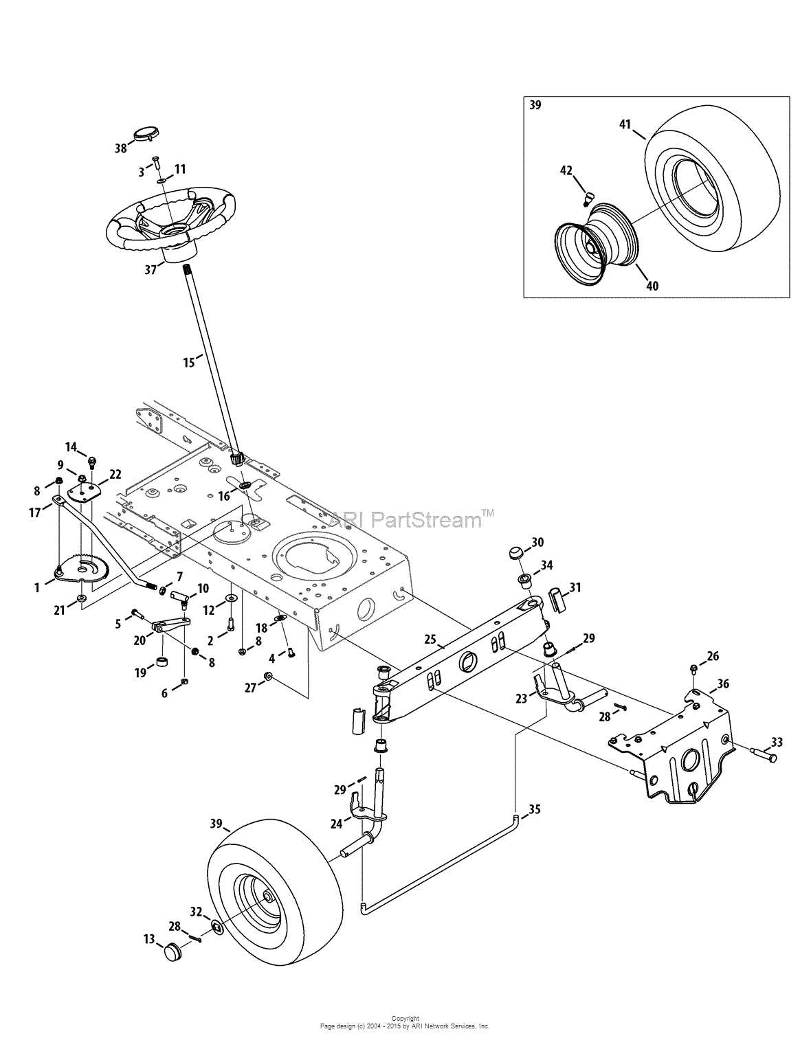 craftsman gt6000 parts diagram