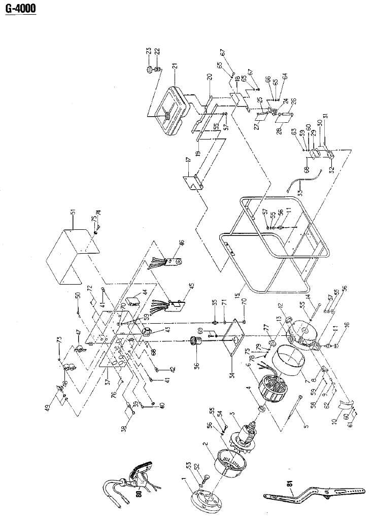 craftsman gt6000 parts diagram