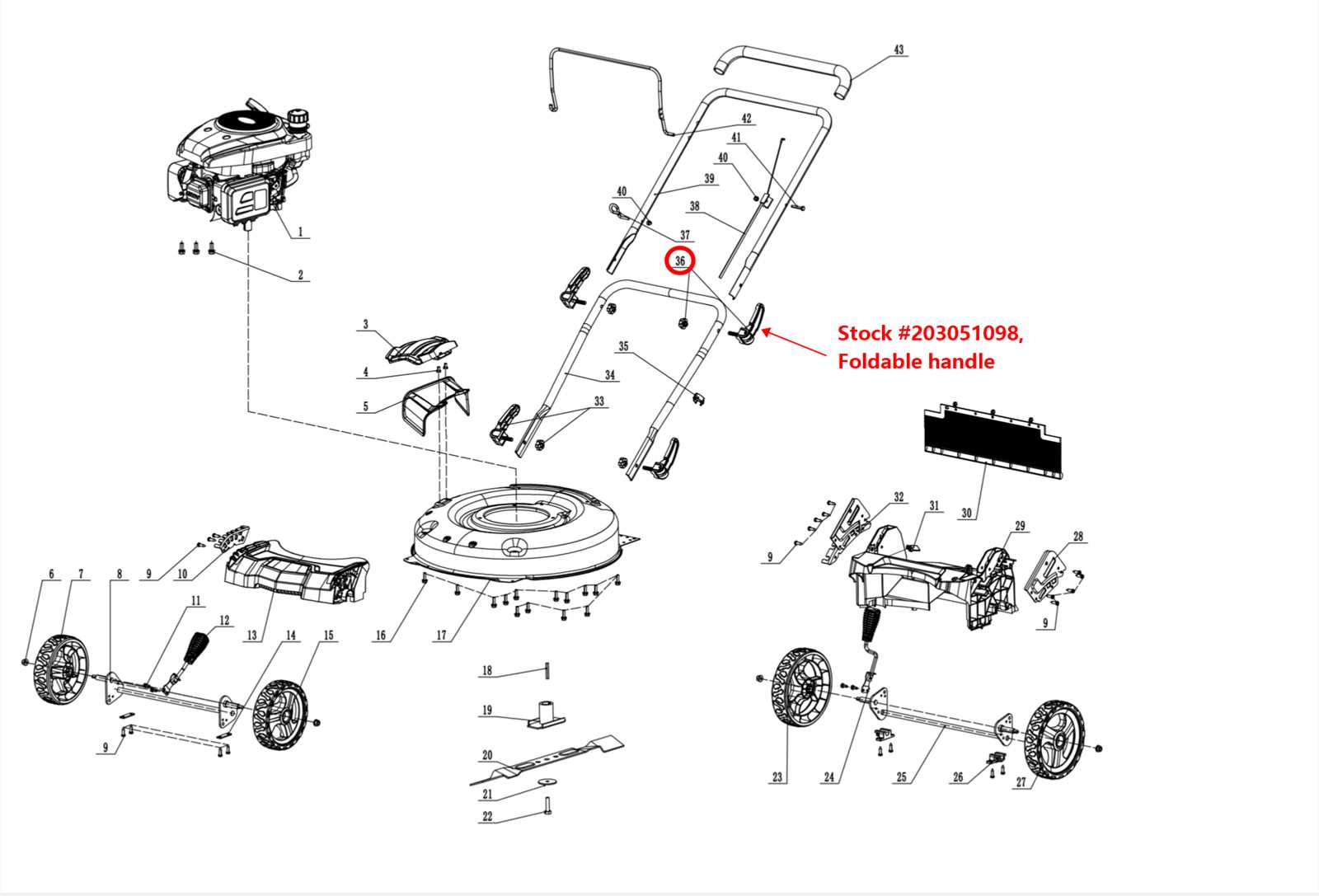 craftsman lawn tractor parts diagram