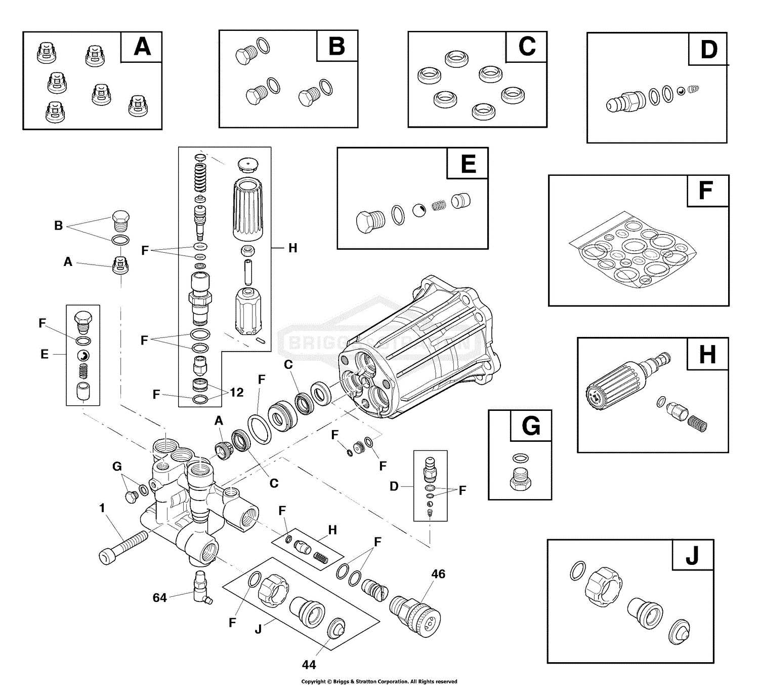 craftsman pressure washer parts diagram