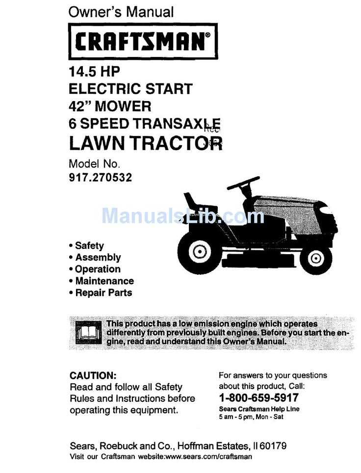 craftsman push lawn mower model 917 parts diagram