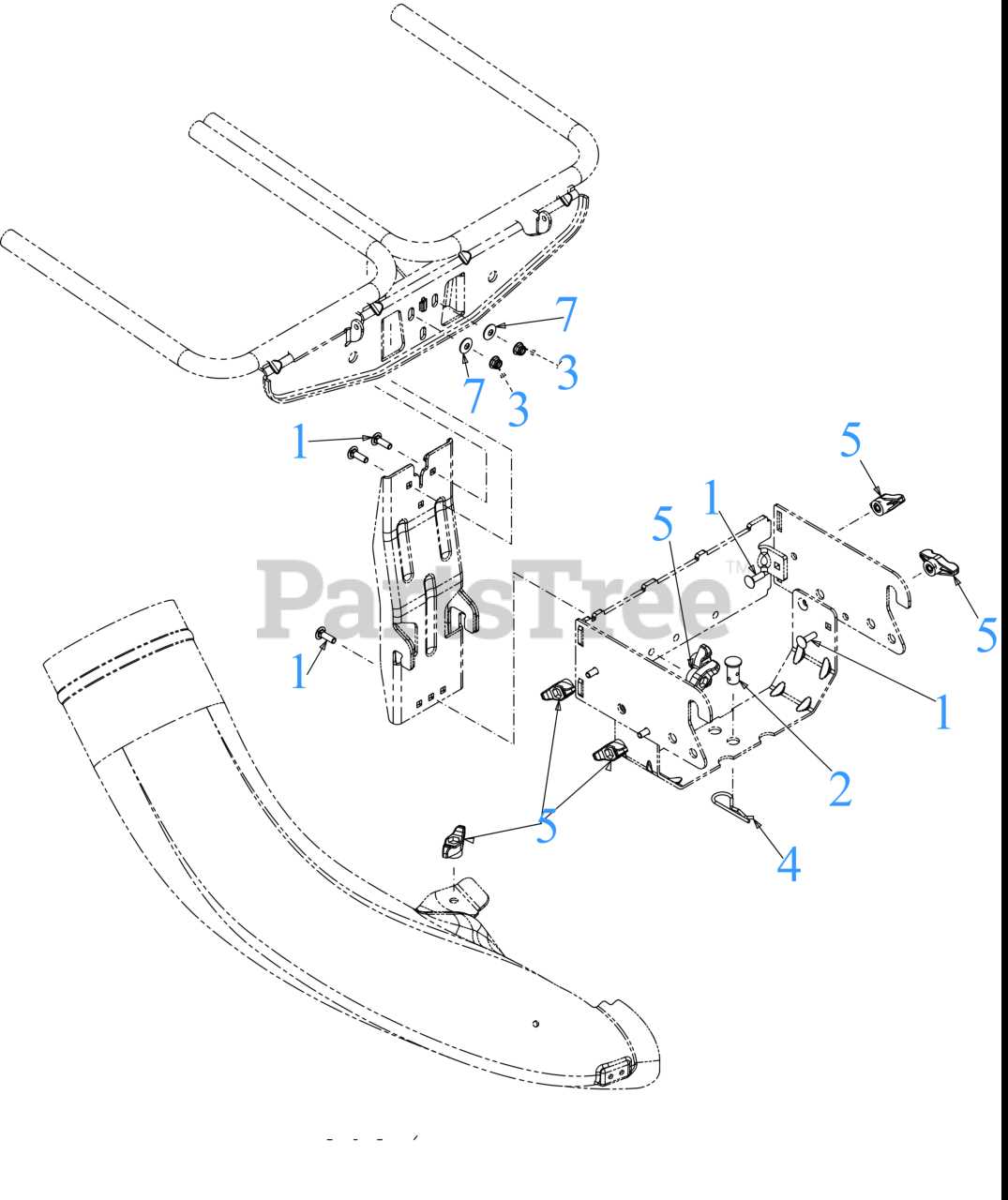 cub cadet bagger parts diagram