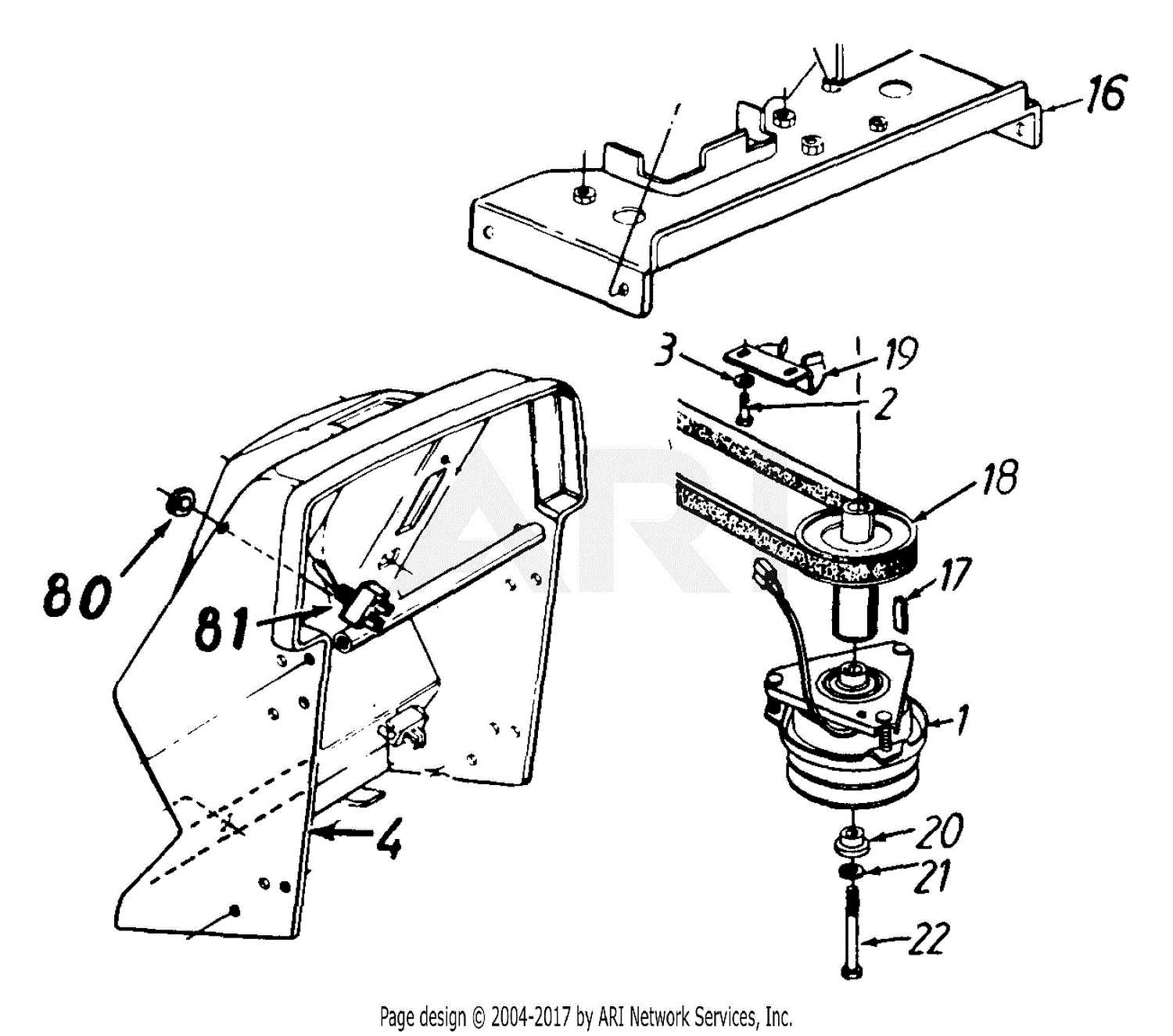 cub cadet lt1042 steering parts diagram