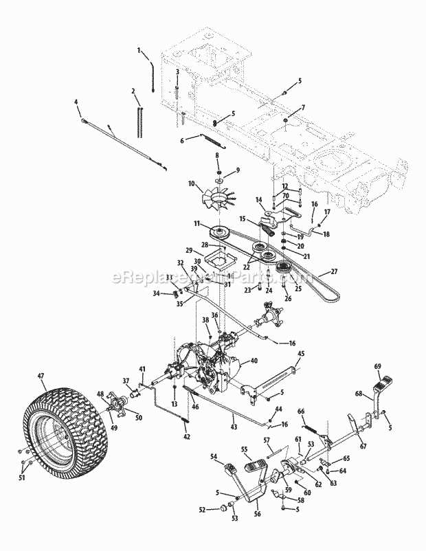 cub cadet sltx 1054 parts diagram