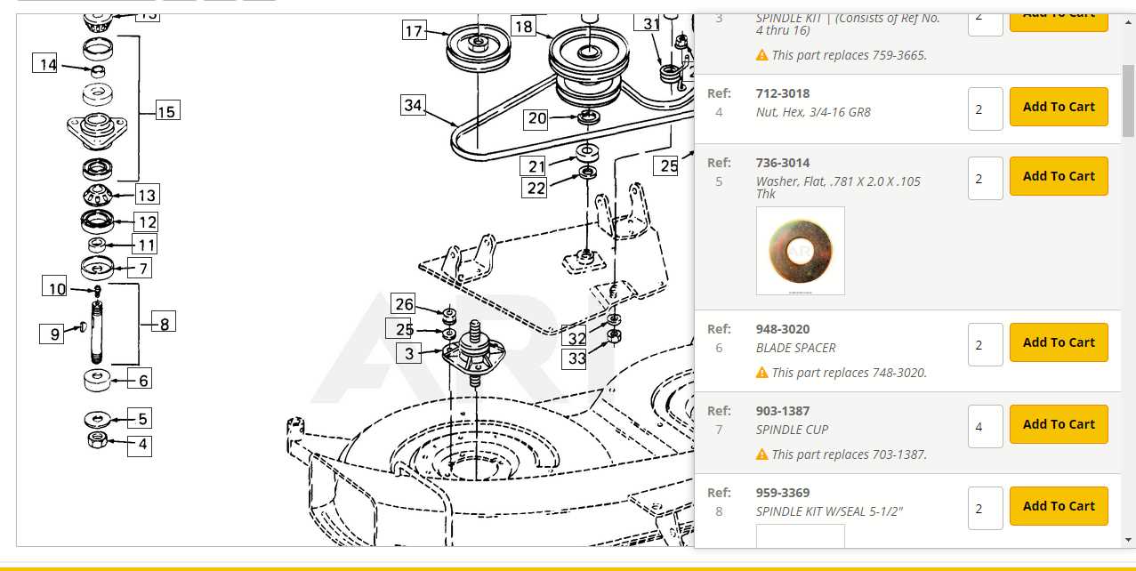 cub cadet xt1 42 parts diagram