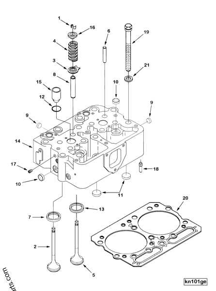 cummins n14 parts diagram