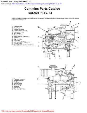 cummins n14 parts diagram