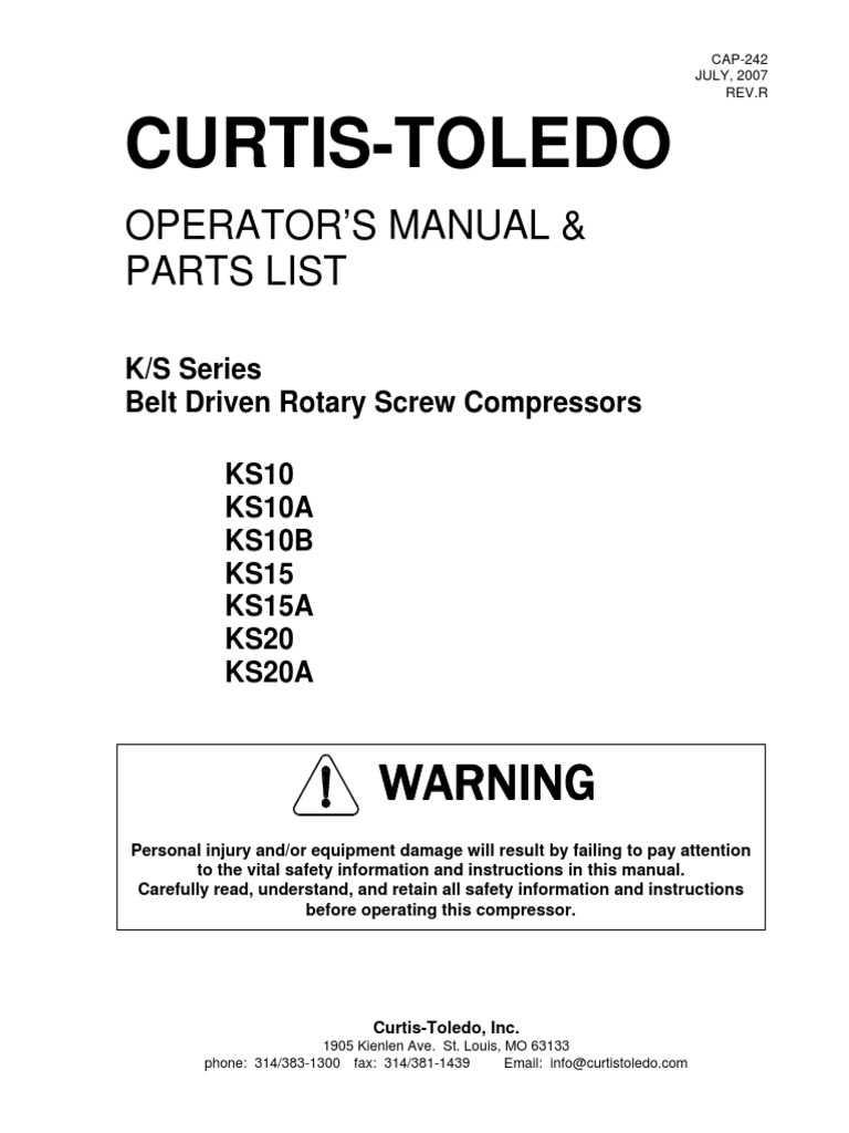 curtis air compressor parts diagram