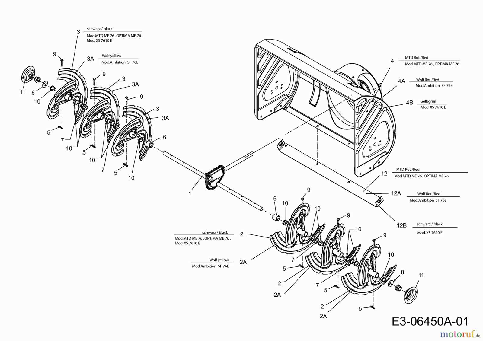 troy bilt storm 3090 parts diagram