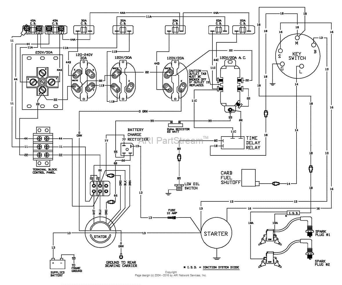 predator 2000 generator parts diagram