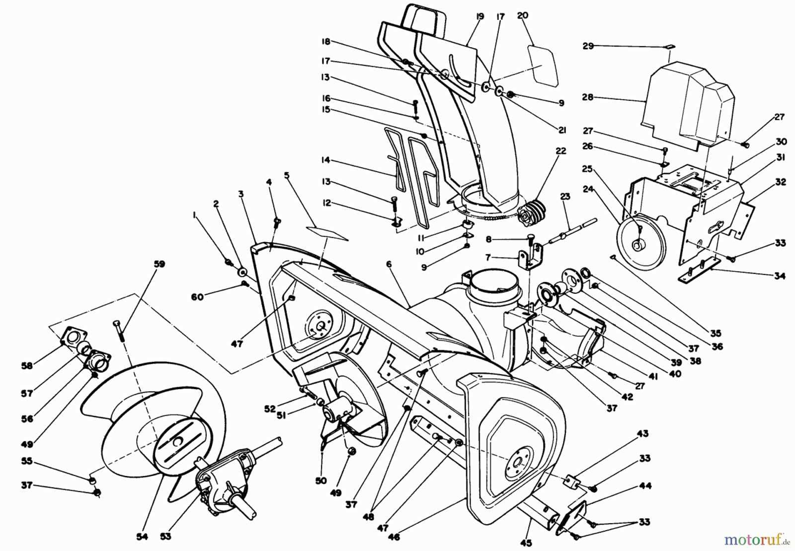 ariens 624e parts diagram