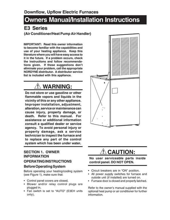 intertherm furnace parts diagram