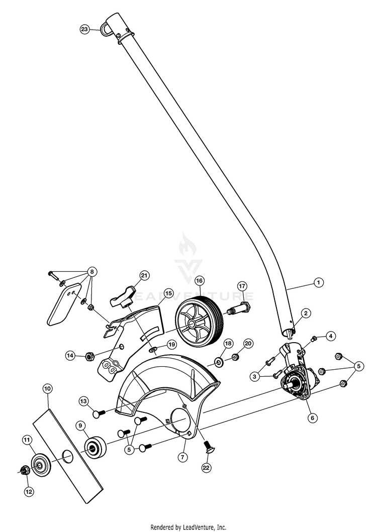 echo edger parts diagram