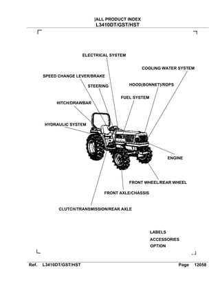 kubota l4400 parts diagram