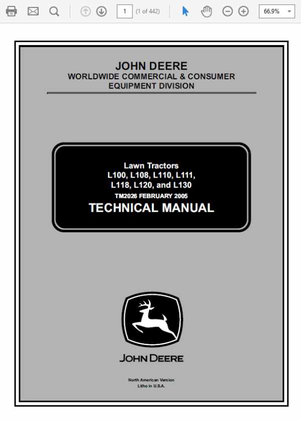 john deere l118 parts diagram