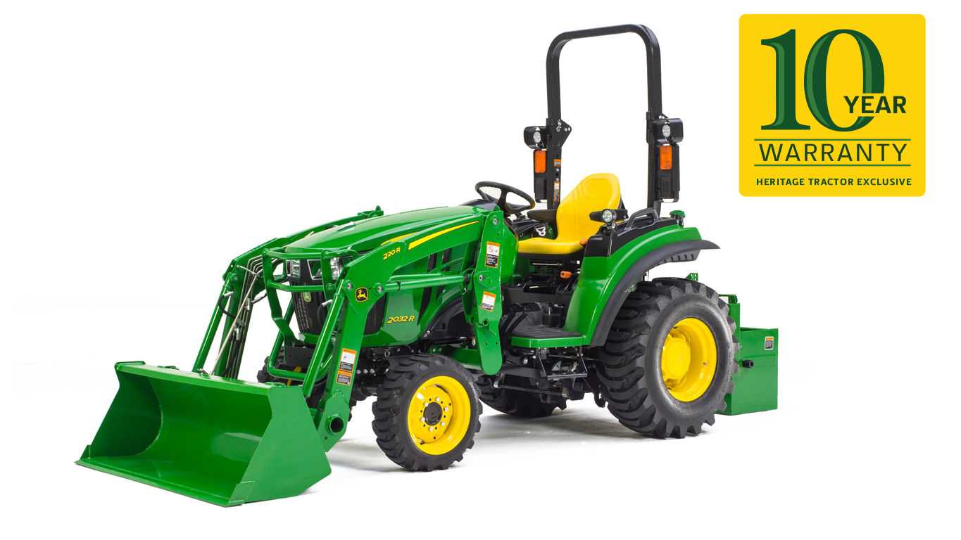 john deere 2032r parts diagram