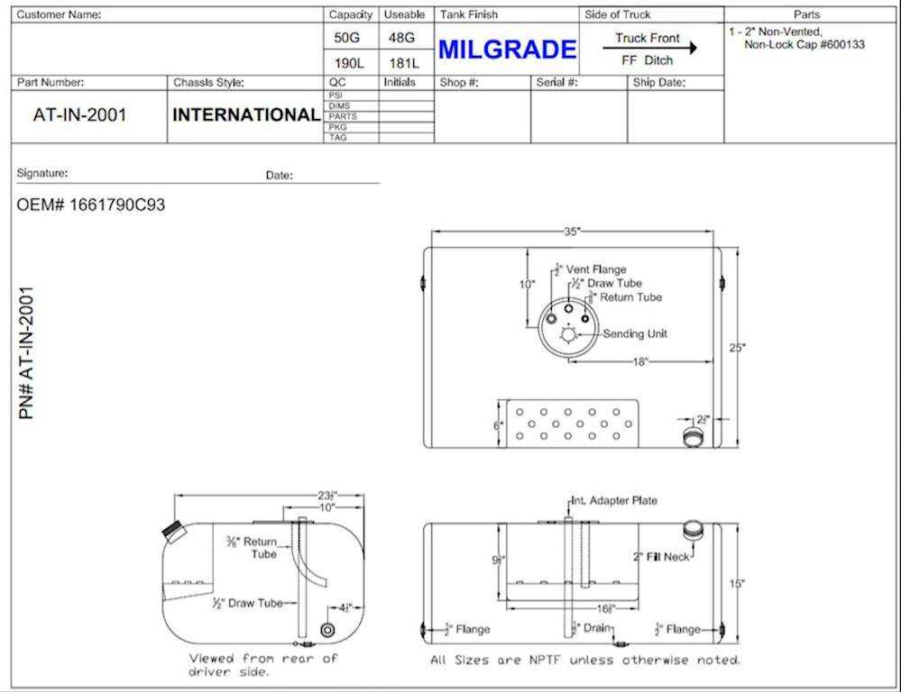 international 4700 parts diagram