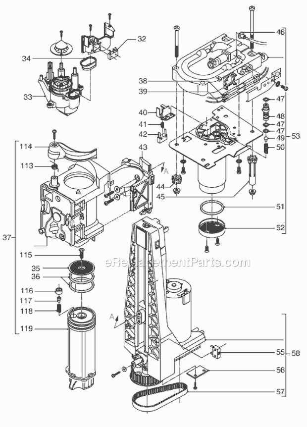 delonghi magnifica parts diagram