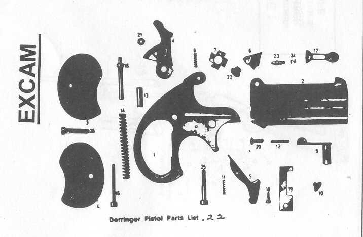 derringer parts diagram