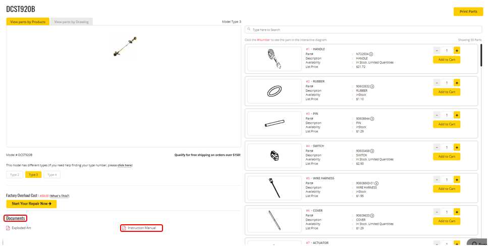 dewalt drill parts diagram