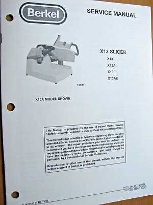 berkel slicer parts diagram