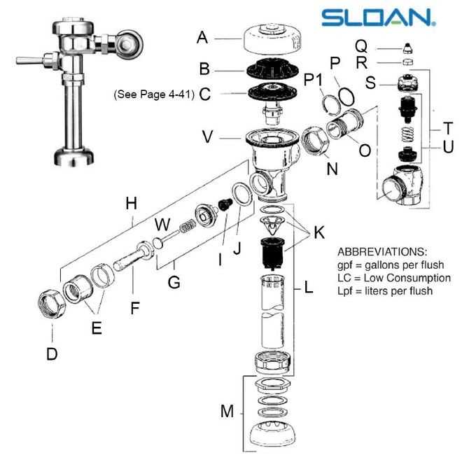 sloan flushmate parts diagram