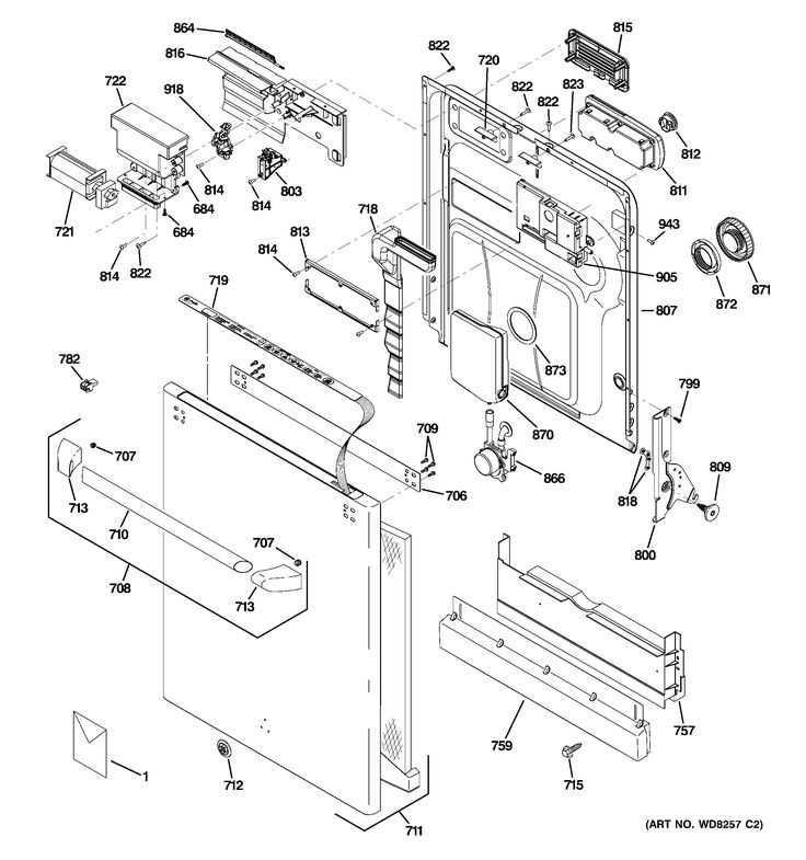 ge quiet power 3 parts diagram