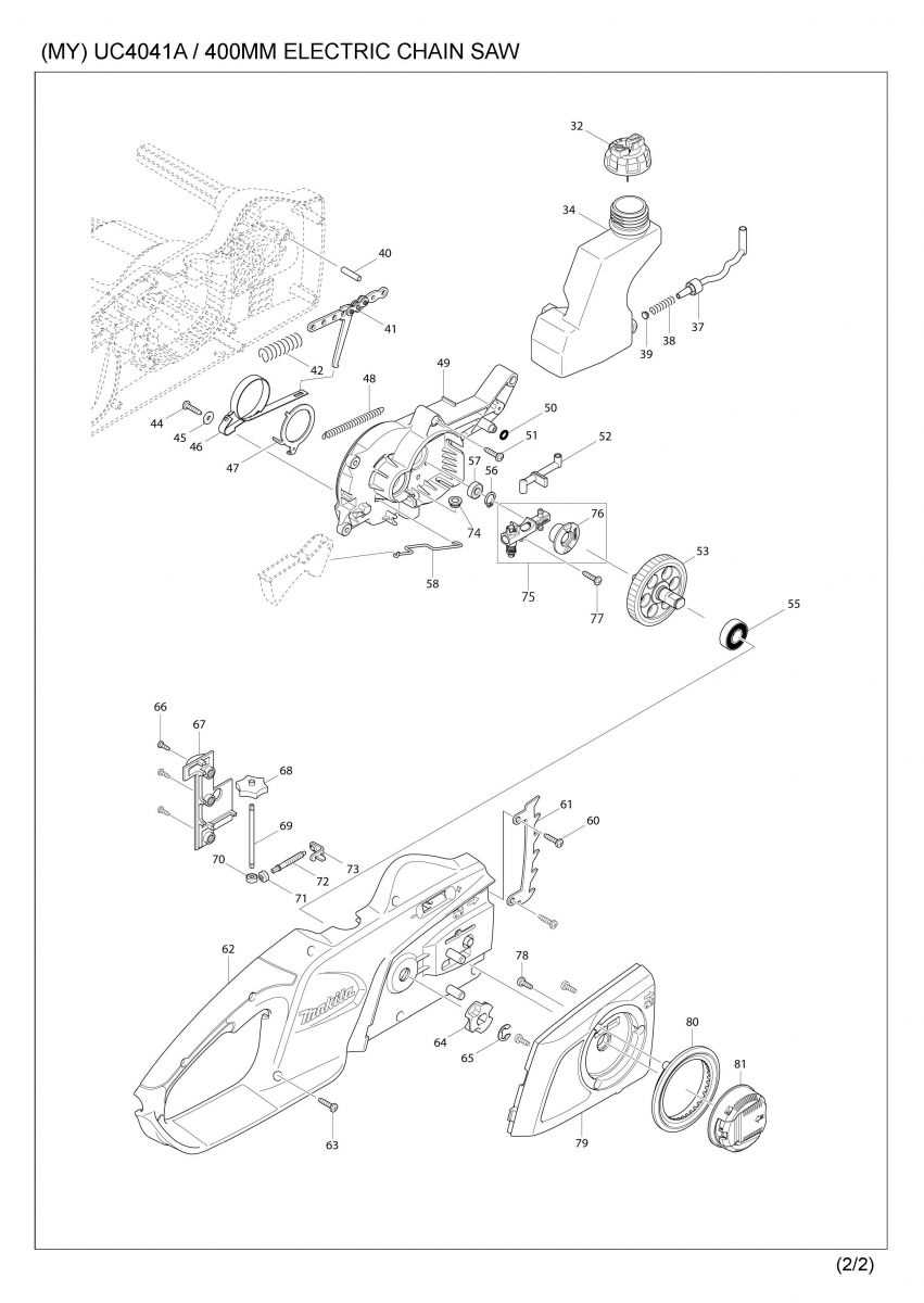 diagram stihl 025 parts schematic