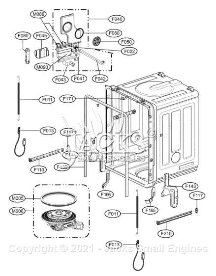 dishwasher parts diagram