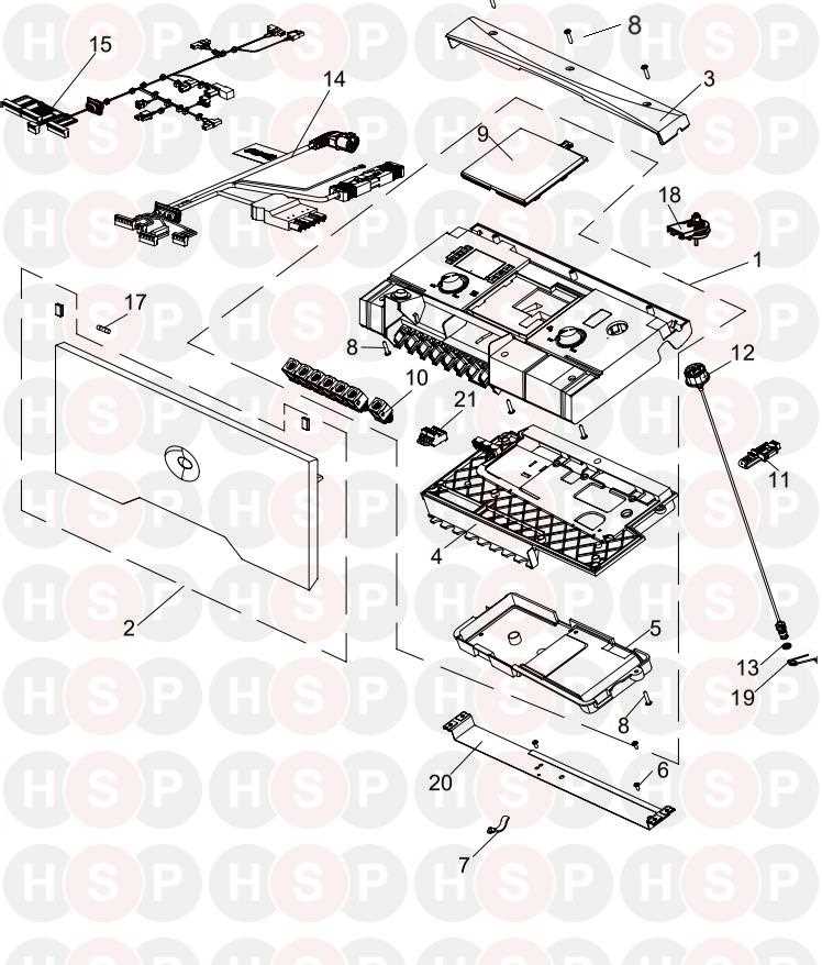 dishwasher parts diagram