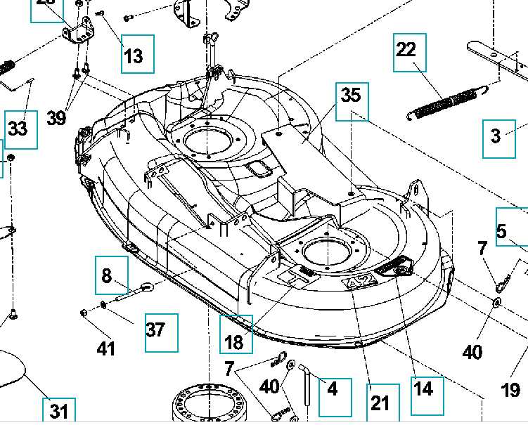 dixon mower parts diagram