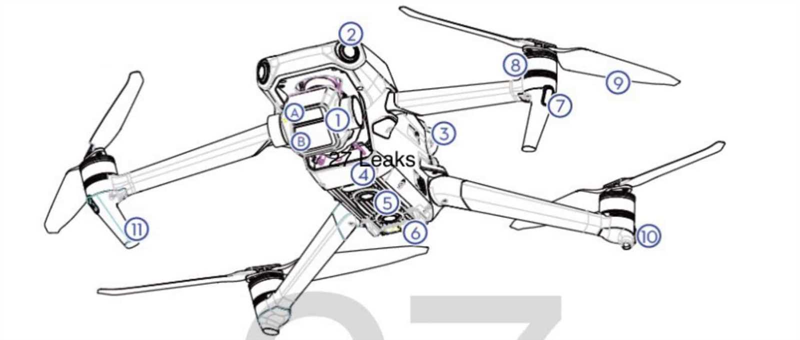 dji mavic pro parts diagram