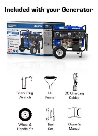 duromax xp13000eh parts diagram