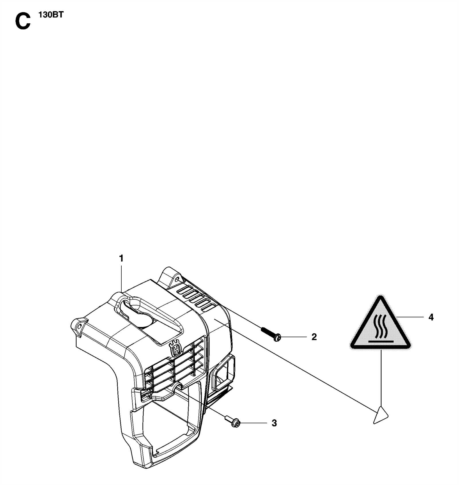 husqvarna 130bt parts diagram