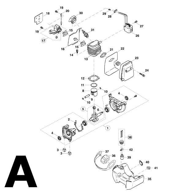 ms250 stihl parts diagram