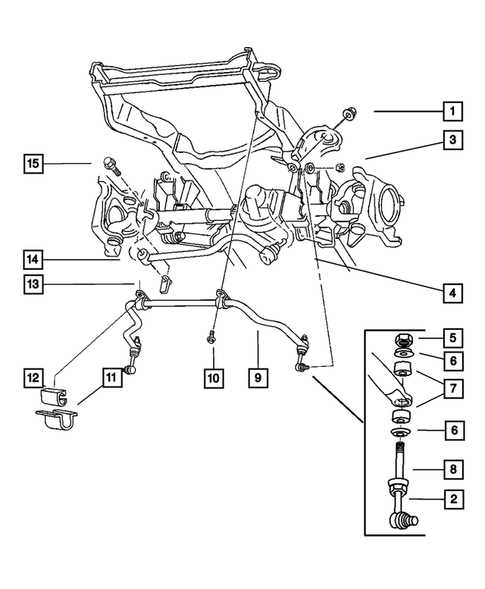 dodge ram 1500 4x4 front end parts diagram