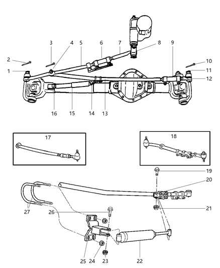 dodge ram front end parts diagram