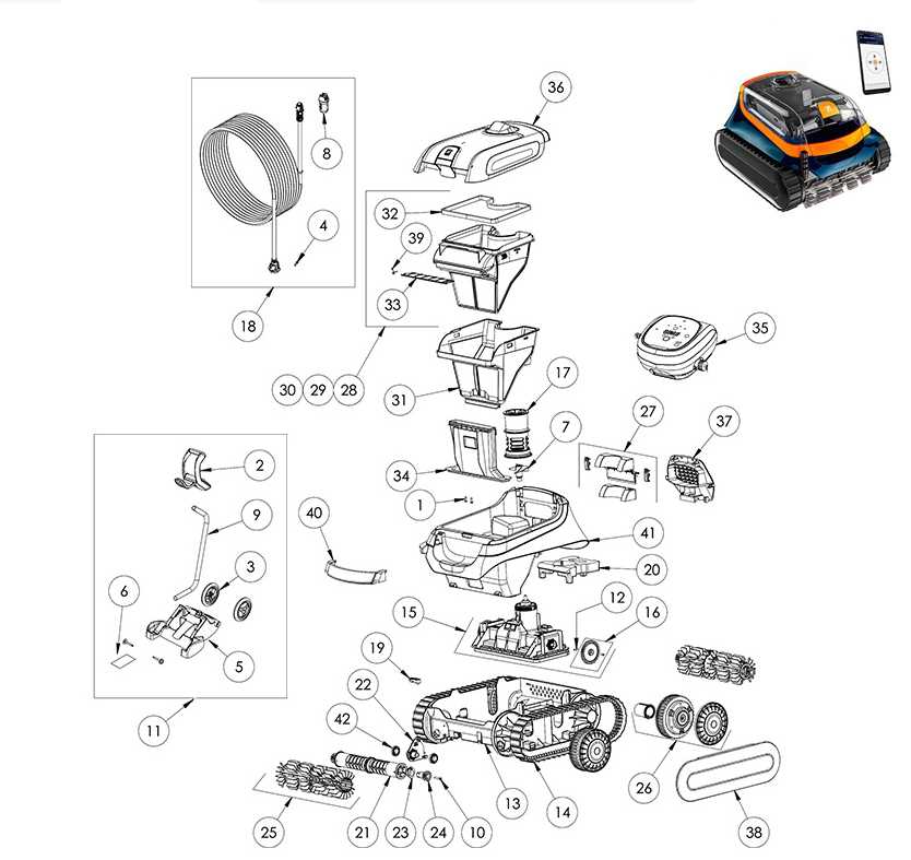 dolphin s200 parts diagram