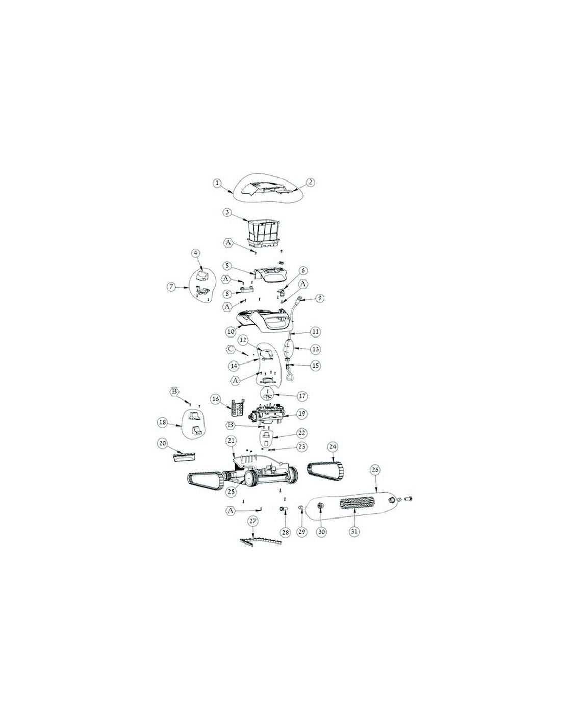 dolphin s200 parts diagram