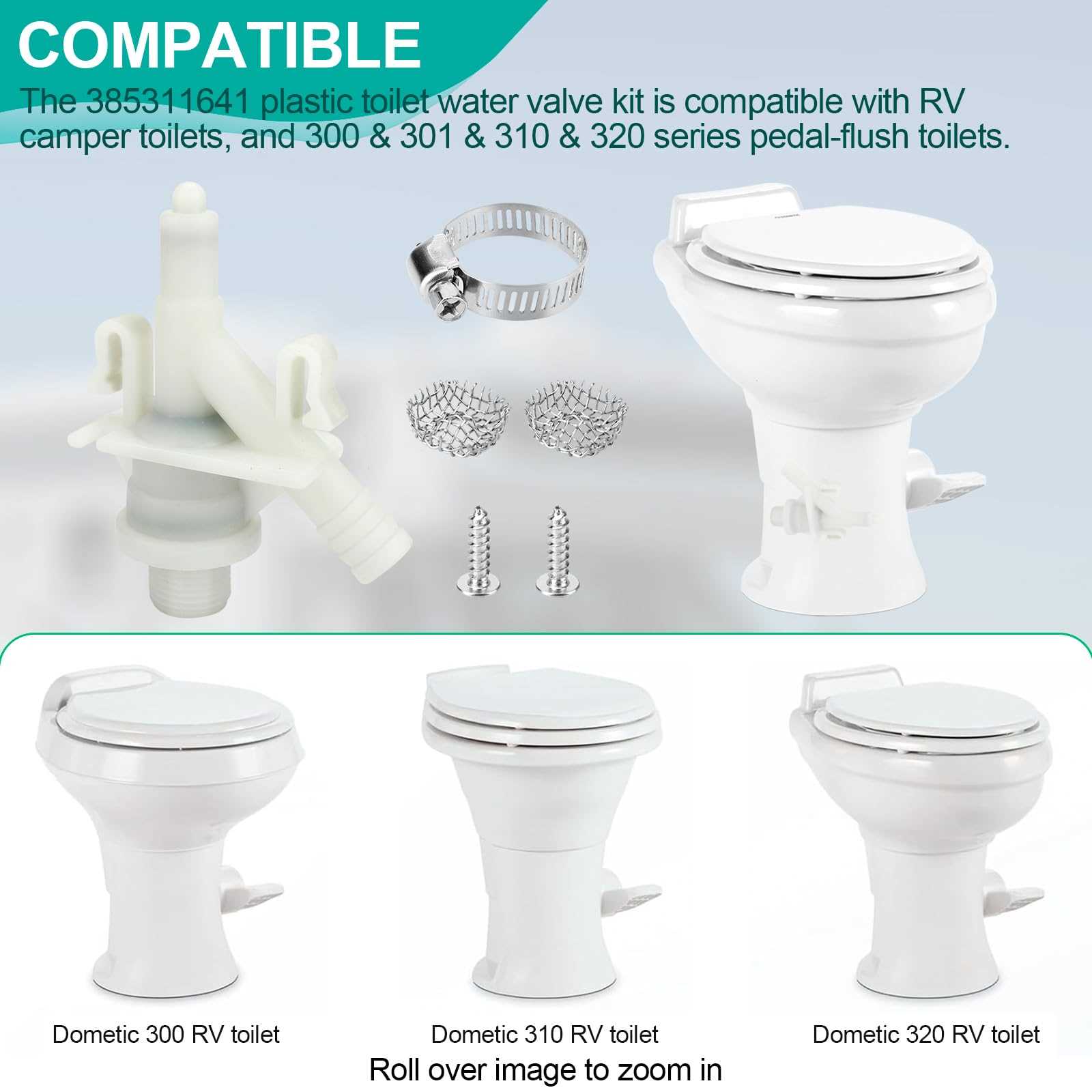 dometic 300 rv toilet parts diagram